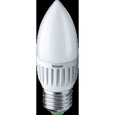 Лампа светодиодная (LED) Navigator 61 250 NLL-P-C37-5-230-6.5K-E27-FR