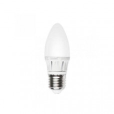 Лампа светодиодная (08135) Uniel E27 6W 3000K матовая LED-C37-6W/WW/E27/FR ALM01WH