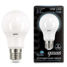 Лампа светодиодная Gauss 1025 E27 10Вт 4100K 102502210