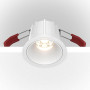 Встраиваемый светильник Maytoni Alfa LED DL043-01-10W4K-D-RD-W