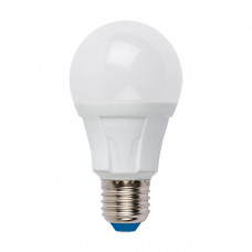Лампа светодиодная Uniel E27 18W 6500K матовая LED-A60 18W/6500K/E27/FR PLP01WH UL-00005038